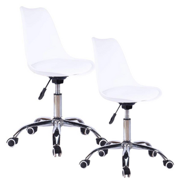 2Pack Shell Typist Office Chair